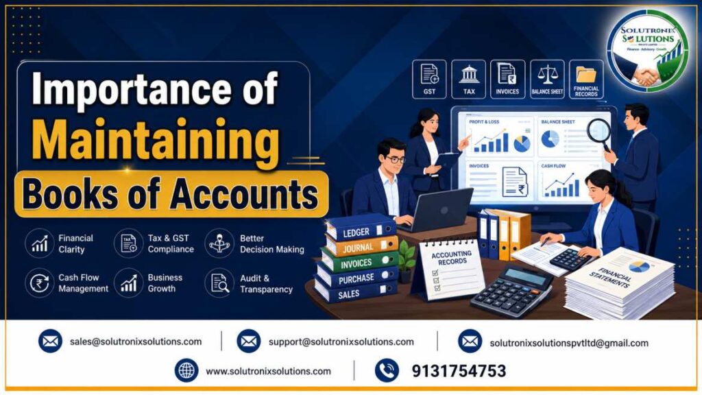 Importance of Maintaining Books of Accounts | Complete Guide for Businesses